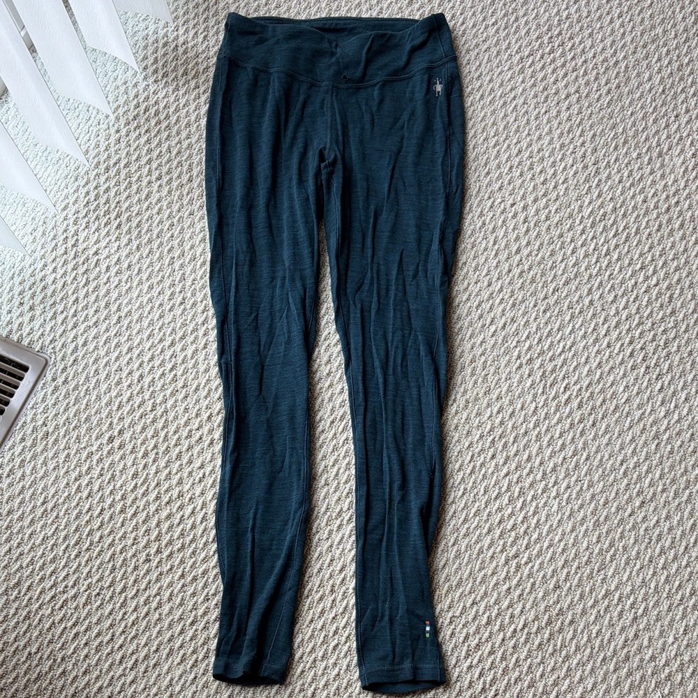 Smartwool Navy Blue Merino 250 Base Layer Leggings
